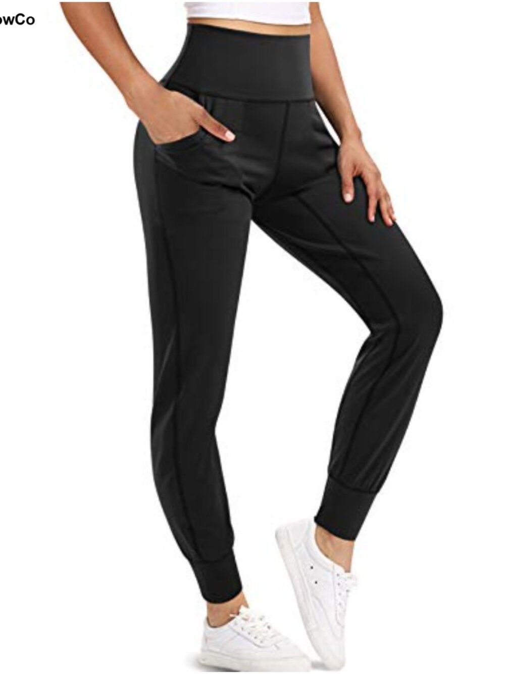 Women's High Waisted Jogger Sweatpants with Pockets Tapered Lounge Yoga Pants